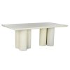 Eettafel Home ESPRIT Graniet Hout MDF 200 x 100 x 76 cm