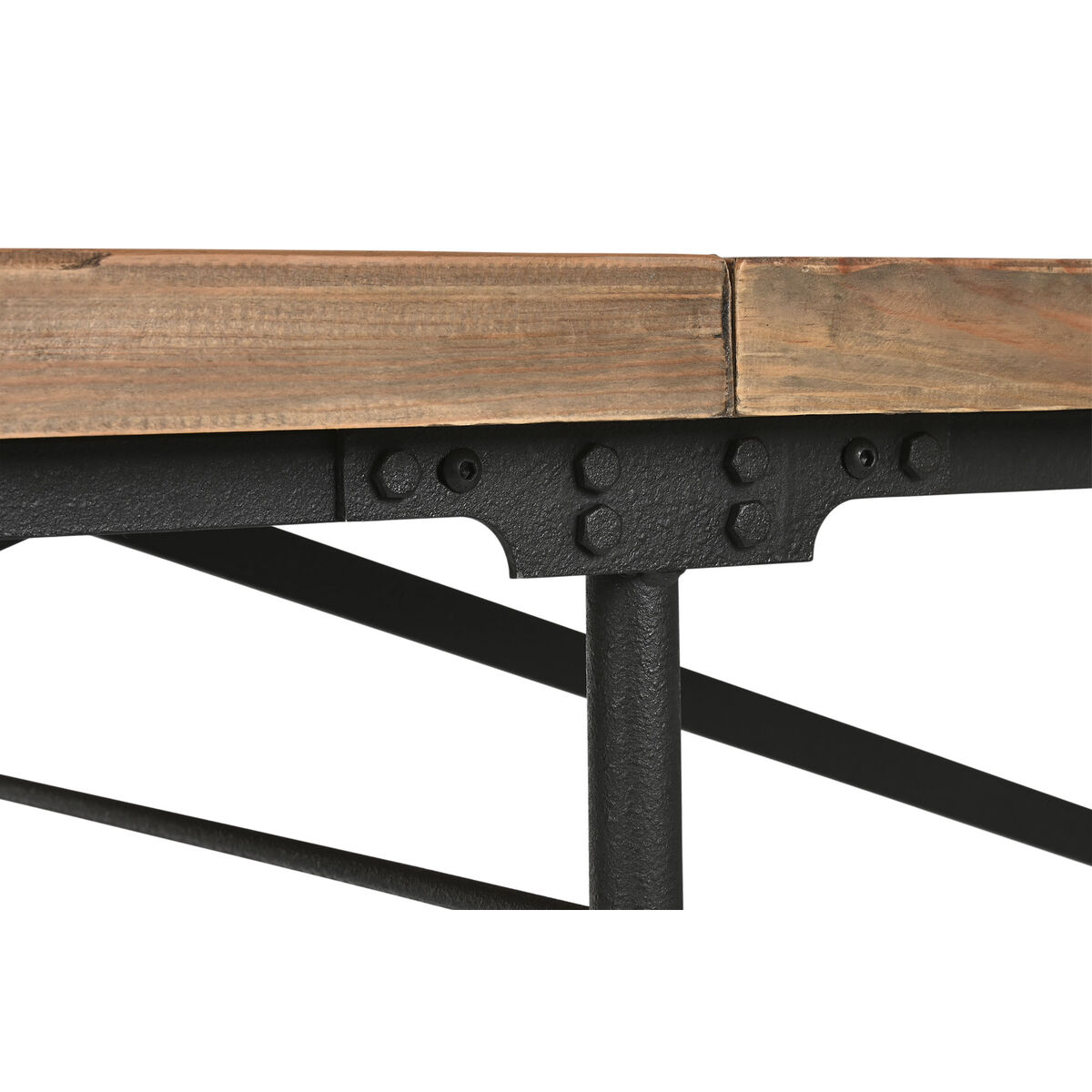Eettafel Home ESPRIT Hout Metaal 300 x 100 x 76 cm - Afbeelding 2