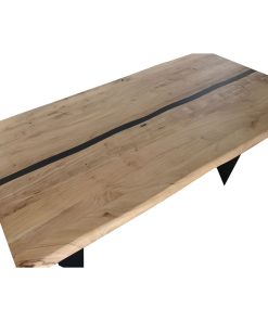 Alternative view of Eettafel Home ESPRIT Metaal Acacia 200 x 100 x 76 cm