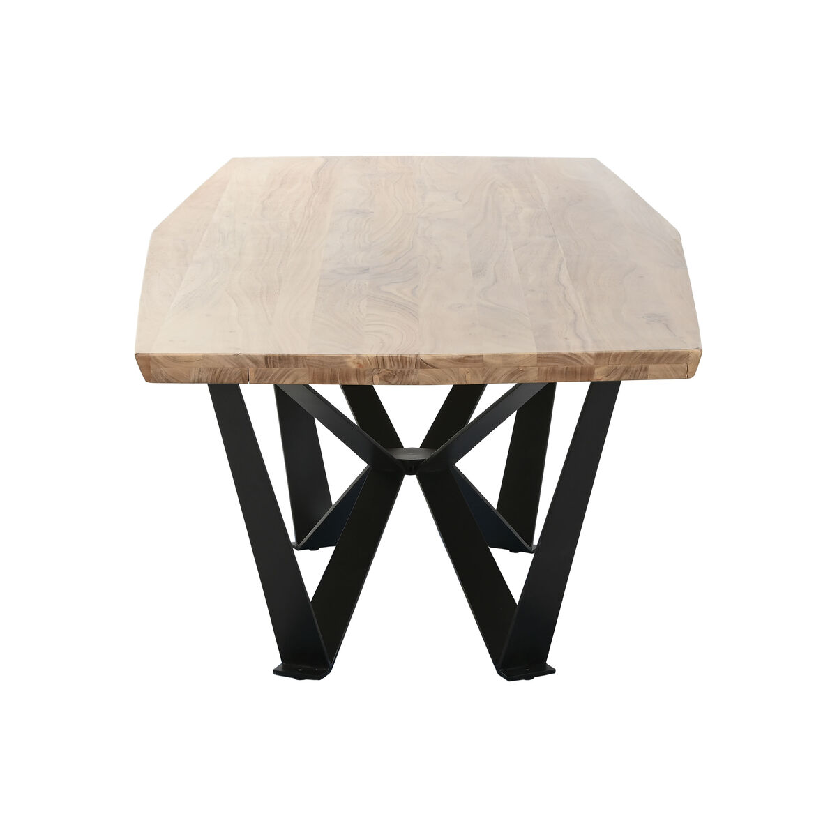 Eettafel Home ESPRIT Metaal Acacia 220 x 100 x 76 cm - Afbeelding 2