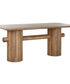 Eettafel Home ESPRIT Natuurlijk Mangohout 180 x 90 x 76 cm