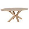 Eettafel Home ESPRIT Natuurlijk Mangohout 200 x 100 x 77 cm