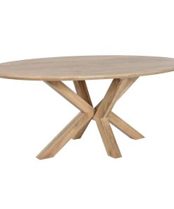 Eettafel Home ESPRIT Natuurlijk Mangohout 200 x 100 x 77 cm