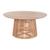 Eettafel Home ESPRIT Natuurlijk Mindi hout 150 x 150 x 75 cm