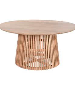 Eettafel Home ESPRIT Natuurlijk Mindi hout 150 x 150 x 75 cm