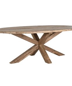 Eettafel Home ESPRIT Teakhout 220 X 120 X 78 cm