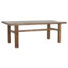 Eettafel Home ESPRIT Teakhout 220 x 90 x 78 cm