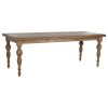 Eettafel Home ESPRIT Teakhout 220 x 90 x 78 cm