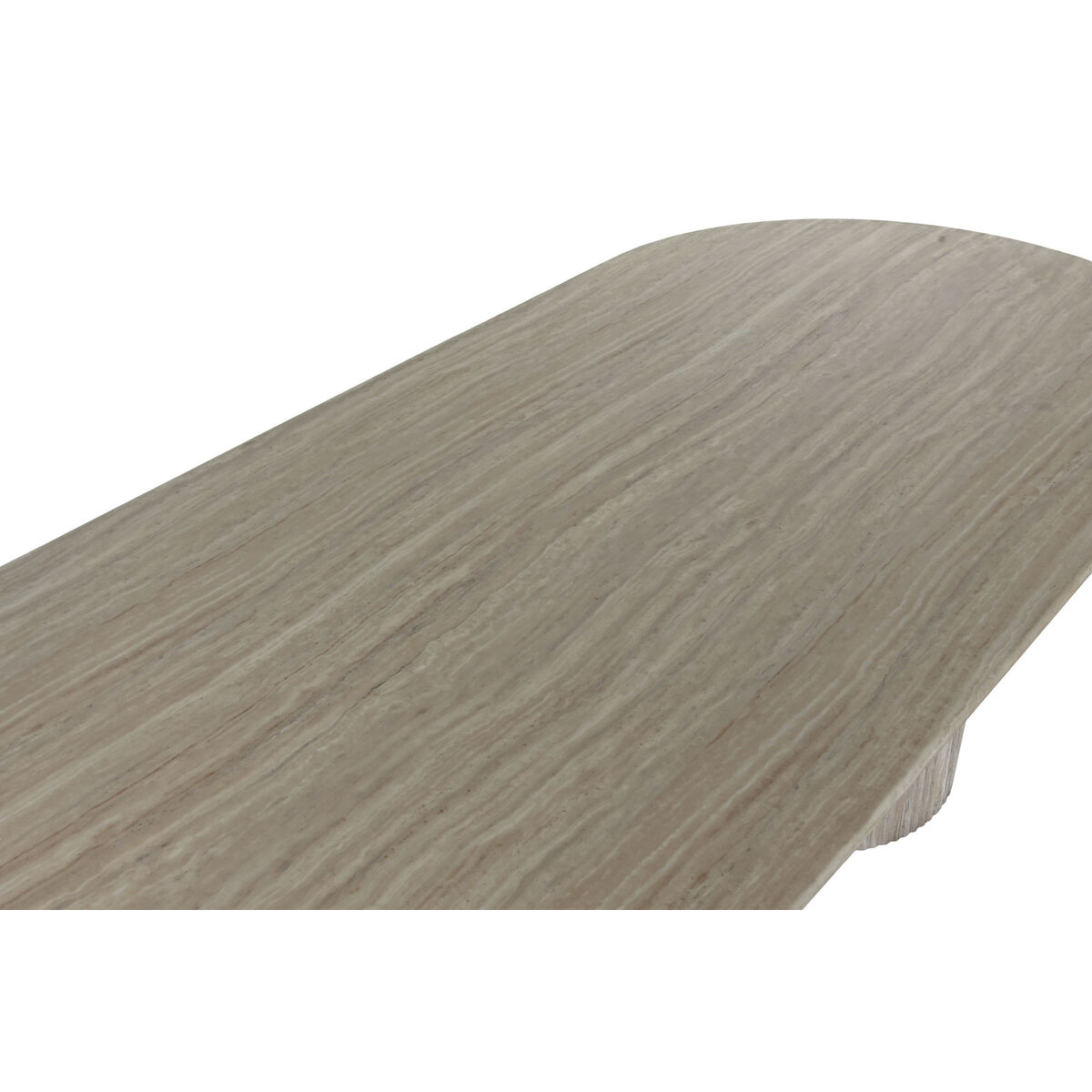 Eettafel Home ESPRIT Wit Beige Graniet Hout MDF 220 x 100 x 75 cm - Afbeelding 2