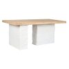 Eettafel Home ESPRIT Wit Hars Spar 180 x 90 x 77 cm