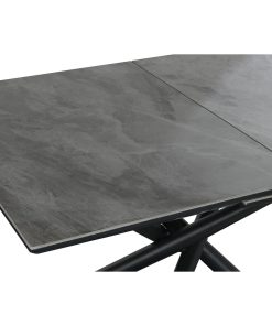 Alternative view of Eettafel Home ESPRIT Zwart Grijs Metaal Keramisch 160 x 90 x 76 cm