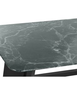 Alternative view of Eettafel Home ESPRIT Zwart Groen Metaal Gehard glas 200 x 100 x 76 cm