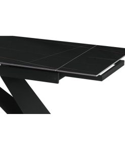 Alternative view of Eettafel Home ESPRIT Zwart Metaal Keramisch 160 x 90 x 75 cm