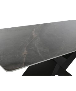 Alternative view of Eettafel Home ESPRIT Zwart Metaal Keramisch 180 x 90 x 75 cm