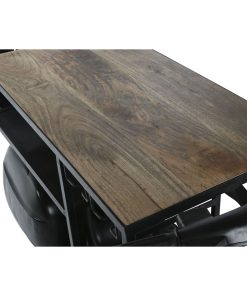Alternative view of Flessenrek Home ESPRIT Bruin Zwart Ijzer Mangohout 195 x 70 x 106 cm