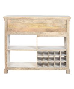 Alternative view of Flessenrek Home ESPRIT Wit 120 x 40 x 98 cm