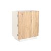 Flessenrek Home ESPRIT Wit Natuurlijk 85 x 50 x 100 cm