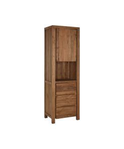 Gemakkelijk verplaatsbare meubels Home ESPRIT Natuurlijk Teakhout 60 x 40 x 190 cm