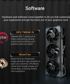 Alternative view of Grafische kaart Asus 90YV0M30-M0NA00 GEFORCE RTX 5080 16 GB GDDR6 GDDR7