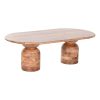 Hoofdtafel DKD Home Decor Acacia 135 x 75 x 45 cm