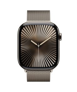 Alternative view of Horloge Heren Apple MC7Q4QL/A Titanium Staal