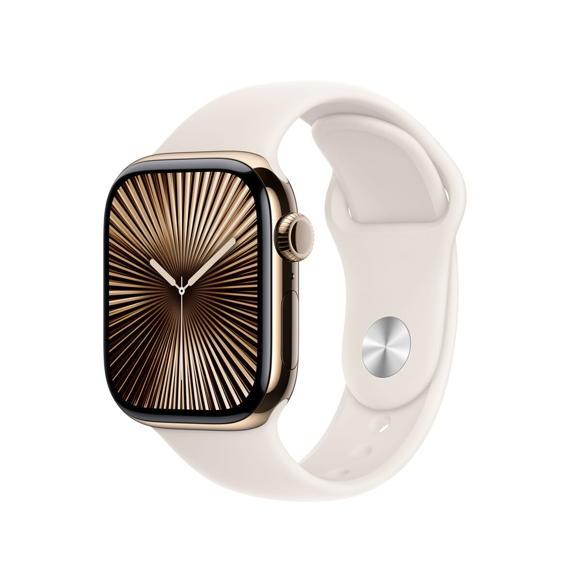 Horloge Heren Apple MX073QL/A Beige Gouden - Afbeelding 2