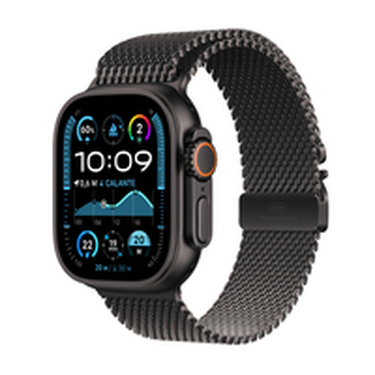 Horloge Heren Apple MX5U3TY/A Zwart - Afbeelding 2