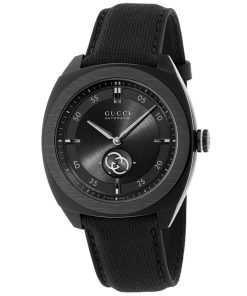 Horloge Heren Gucci YA142330 Zwart