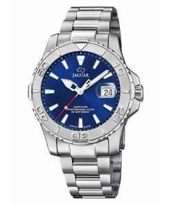 Horloge Heren Jaguar Zilverkleurig