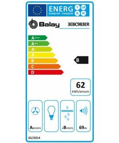 Alternative view of Inductiekookplaat Balay 3EBC983ER 80 cm 7400 W