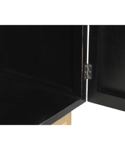 Alternative view of Kast DKD Home Decor   110 x 50 x 180 cm Zwart Metaal Populier