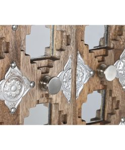 Alternative view of Kast Home ESPRIT Bruin Zwart Zilverkleurig 90 x 38 x 170 cm