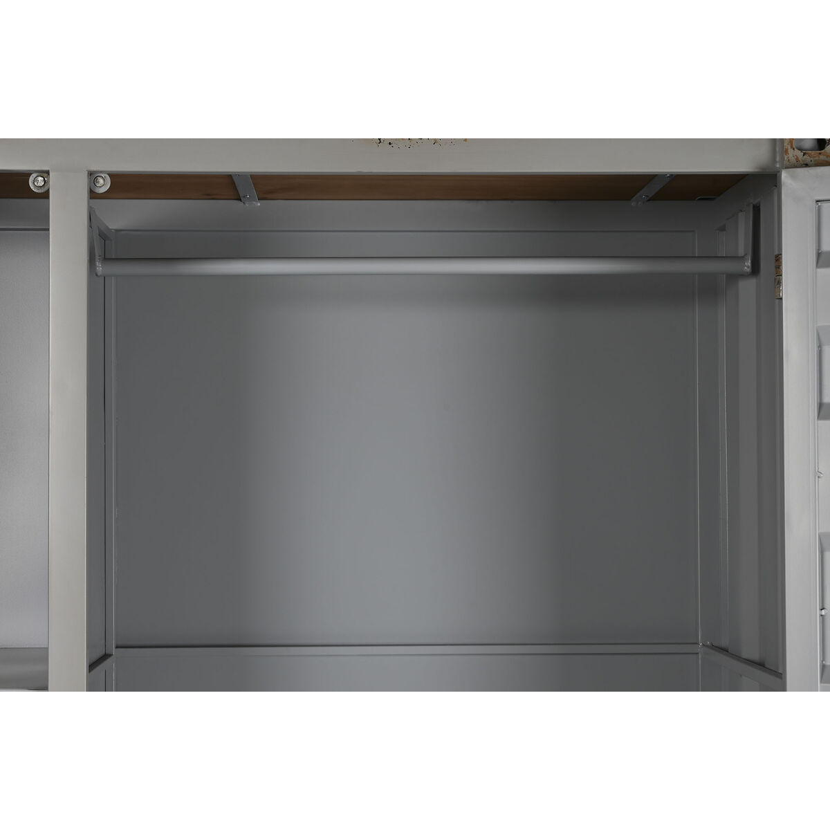 Kast Home ESPRIT Container Hemelsblauw Metaal 112 x 46 x 174 cm - Afbeelding 2