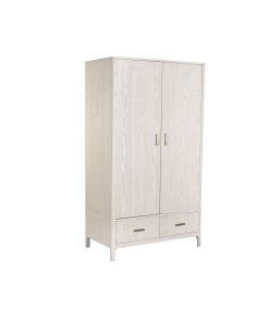 Kast Home ESPRIT Lichtgrijs Metaal Hout MDF