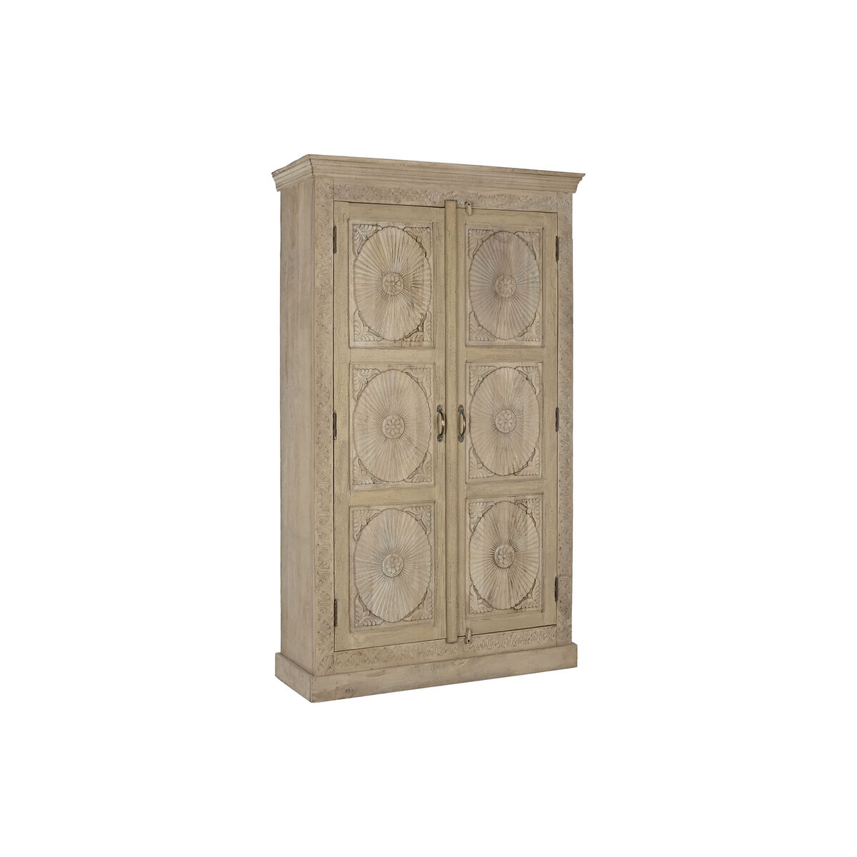 Kast Home ESPRIT Natuurlijk Mangohout 125 x 43 x 214 cm