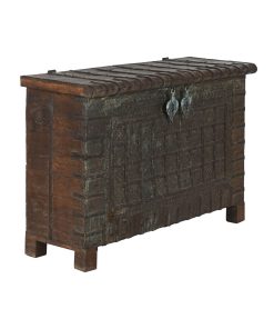 Kist Home ESPRIT Bruin Ijzer Teakhout 137 x 44 x 98 cm