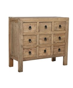 Ladenkast Home ESPRIT Natuurlijk Orientaals 97 x 40 x 86 cm