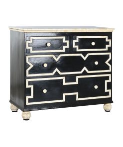 Ladenkast Home ESPRIT Zwart 111 x 51 x 99 cm