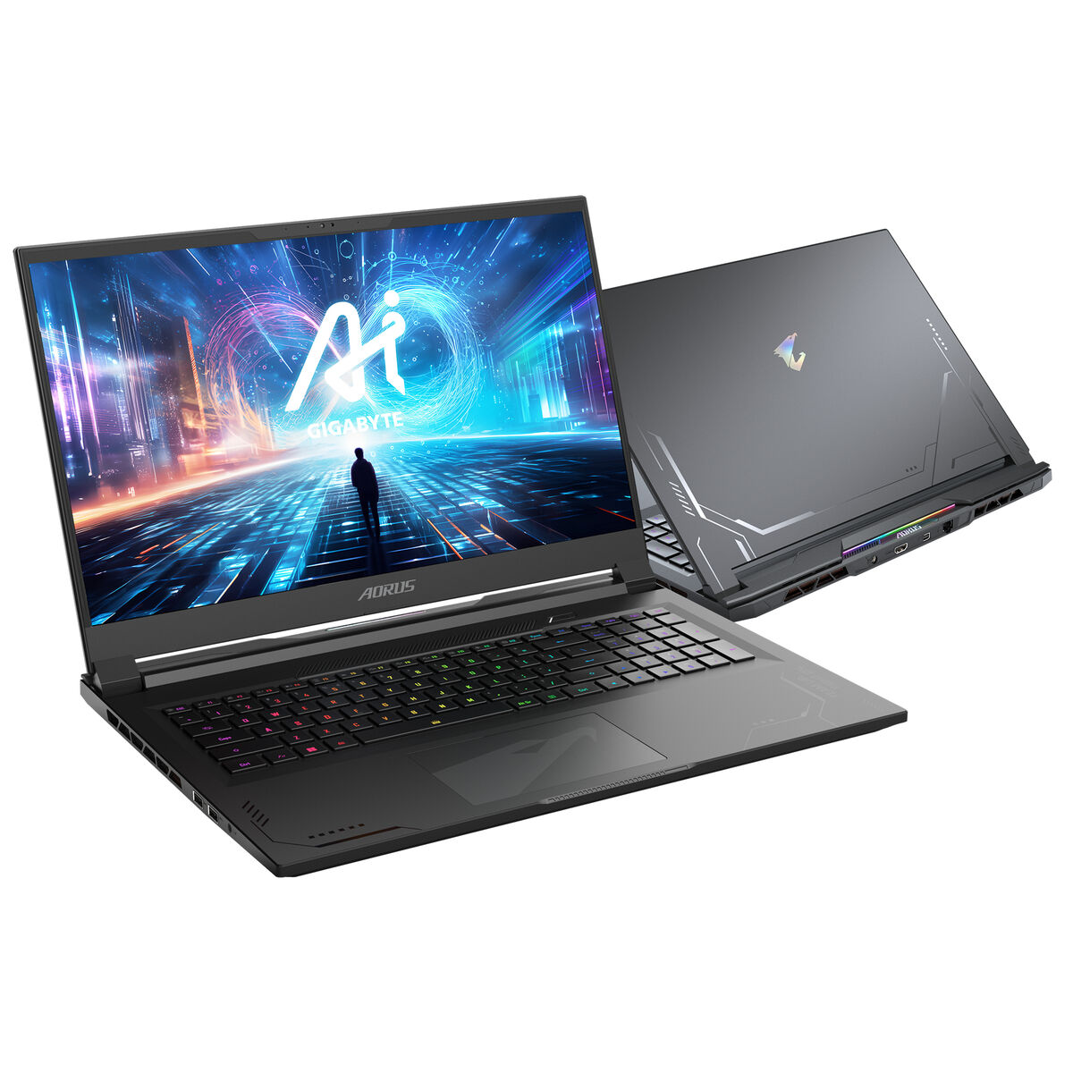Laptop Aorus 17X AZF-B5ES665SP 17" i9-13900HX intel core i9-13980hx 32 GB RAM 2 TB 2 TB SSD Nvidia Geforce RTX 4090 Qwerty Spaan - Afbeelding 2