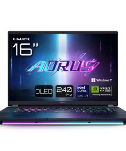 Laptop Gigabyte AORUS MASTER 16 BZHC6PTE64SP 16" 32 GB RAM 1 TB 1 TB SSD Qwerty Spaans Qwerty Portugees
