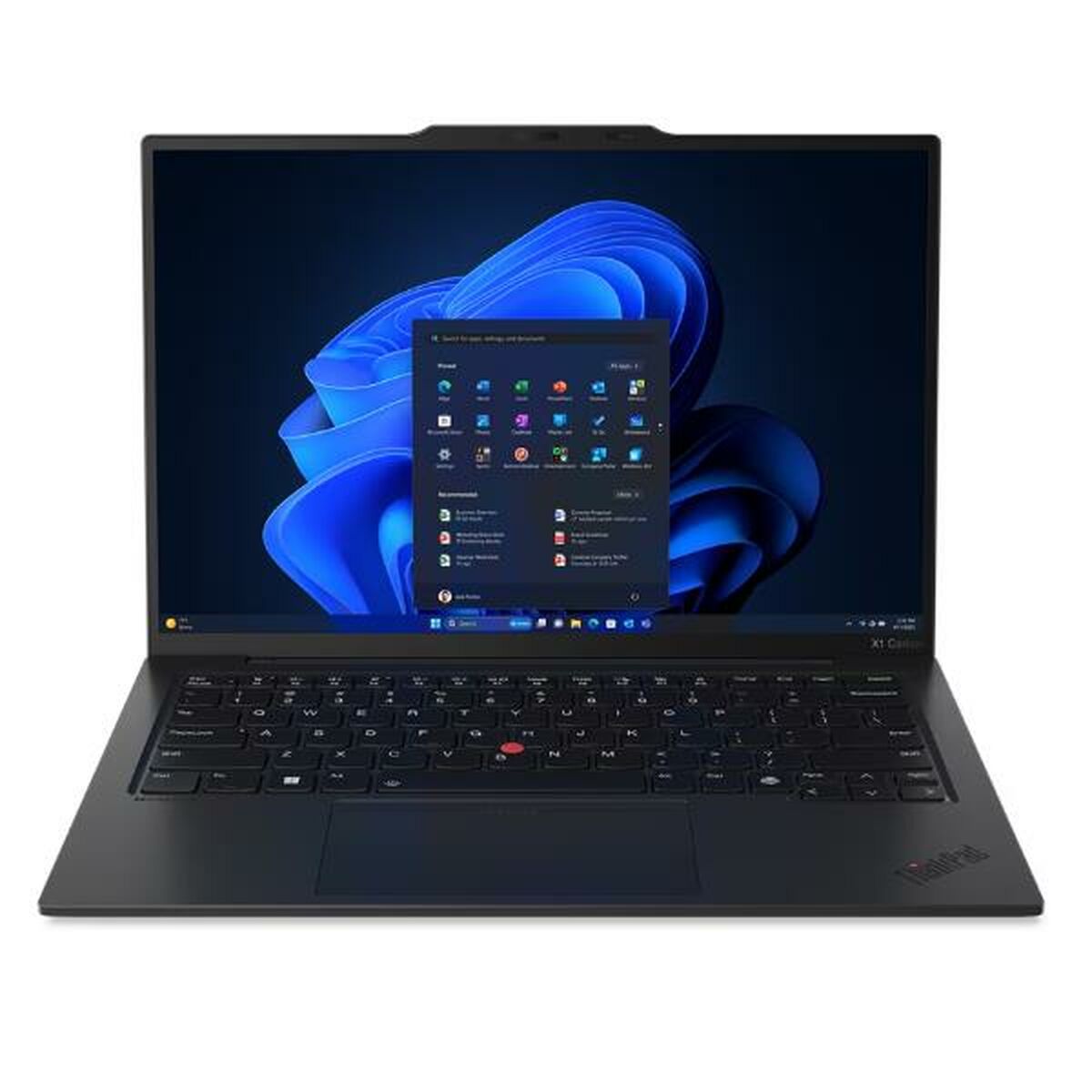 Laptop Lenovo ThinkPad X1 Carbon Gen 12 14" Intel Core Ultra 7 155u 16 GB RAM 512 GB SSD Qwerty Spaans