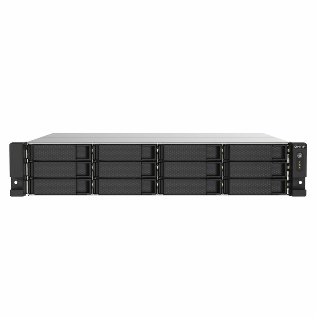 Netwerkopslag NAS Qnap TS-1273AU-RP-8G Zwart Grijs Aluminium