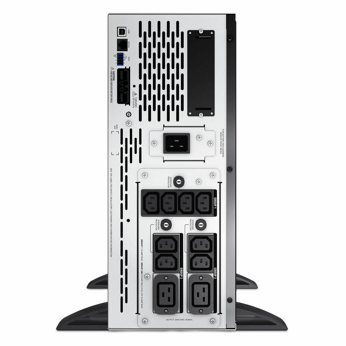 Ononderbreekbaar Stroomvoorzieningssysteem Interactief SAI APC SMX3000RMHV2U 2700 W - Afbeelding 2