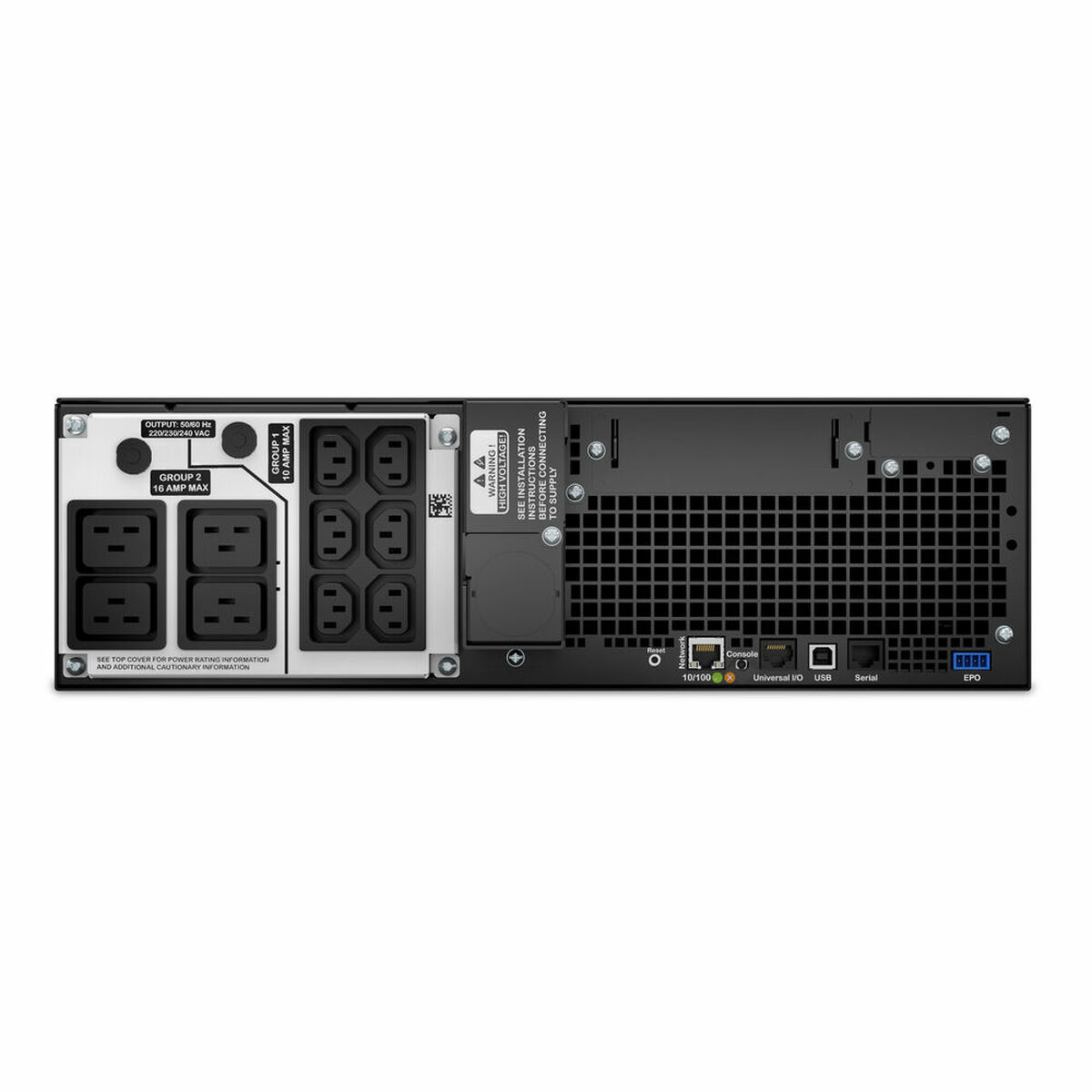 Ononderbreekbaar Stroomvoorzieningssysteem Interactief SAI APC SRT5KRMXLI - Afbeelding 2