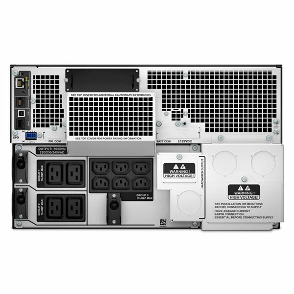 Ononderbreekbaar Stroomvoorzieningssysteem Interactief SAI APC SRT8KRMXLI 8000 W - Afbeelding 2