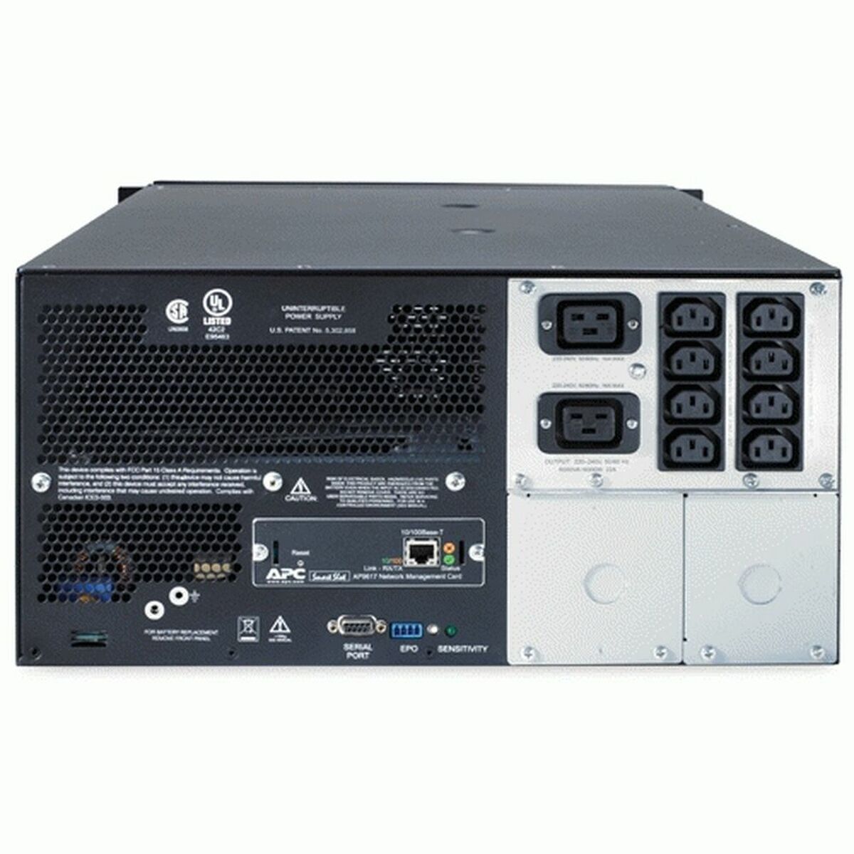 Ononderbreekbaar Stroomvoorzieningssysteem Interactief SAI APC SUA5000RMI5U 400 W - Afbeelding 2
