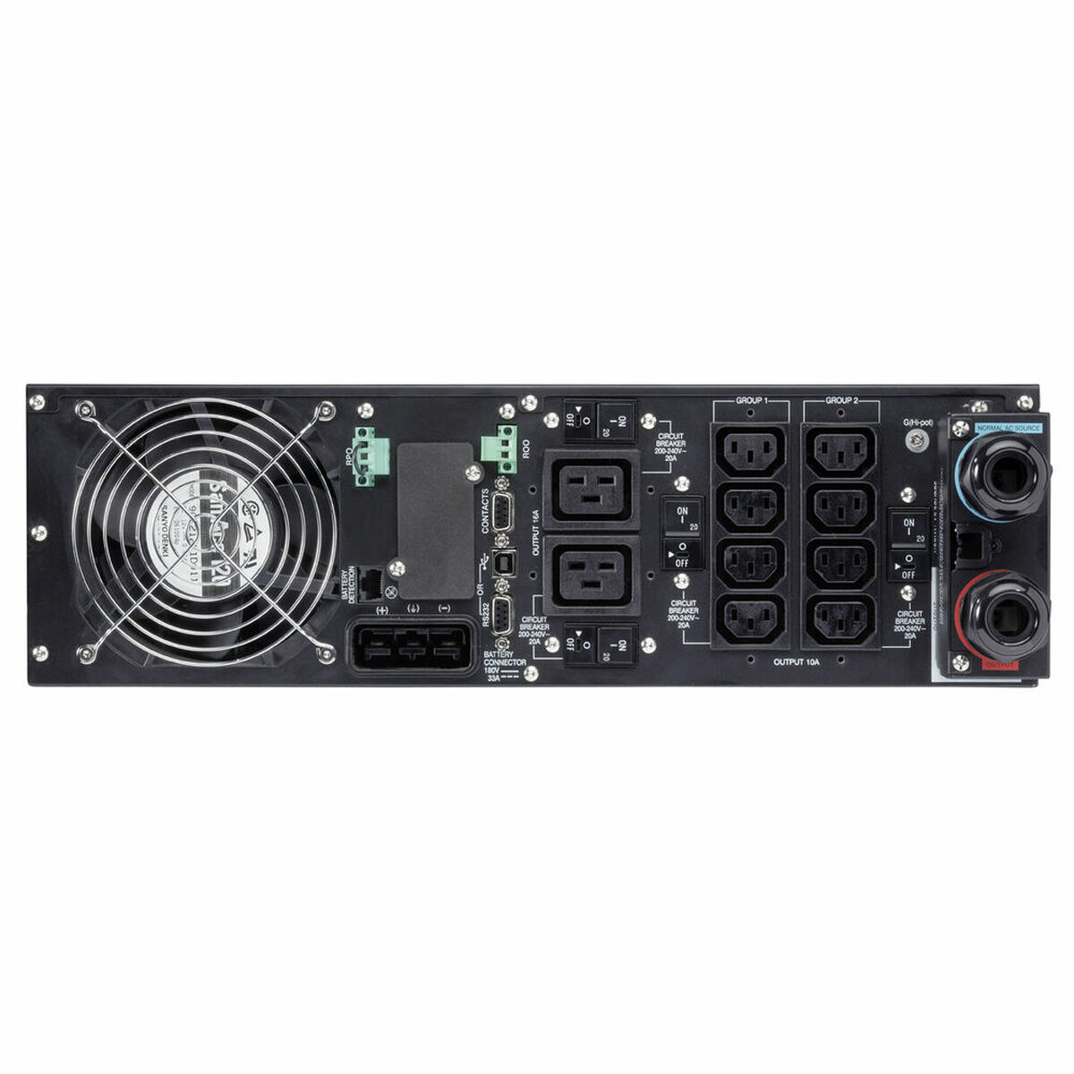 Ononderbreekbaar Stroomvoorzieningssysteem Interactief SAI Eaton 9SX6KIRT - Afbeelding 2