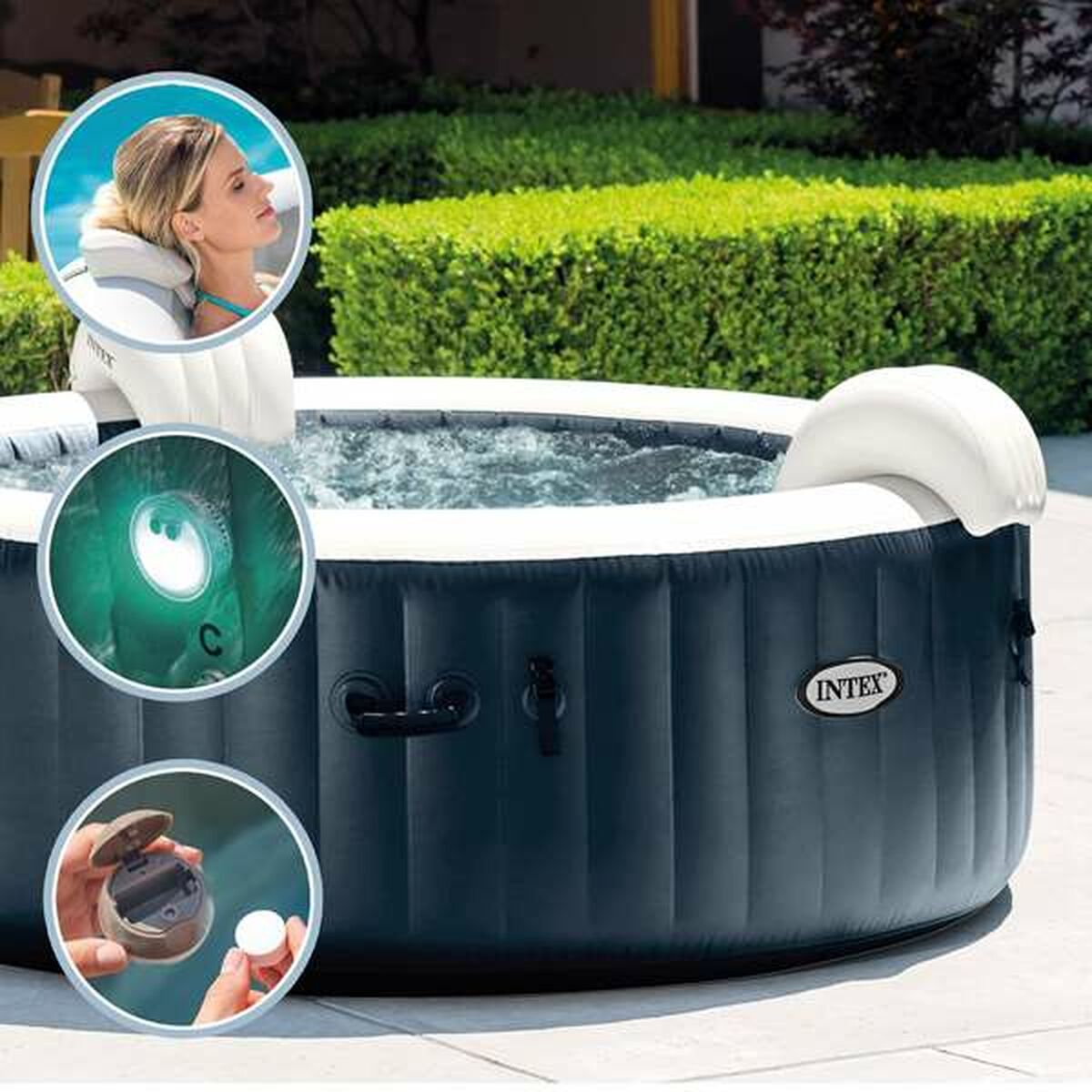 Opblaasspa Intex Puresoa Burbujas Plus 795 L - Afbeelding 2