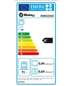 Alternative view of Oven Balay 3HA4121G3 71 L