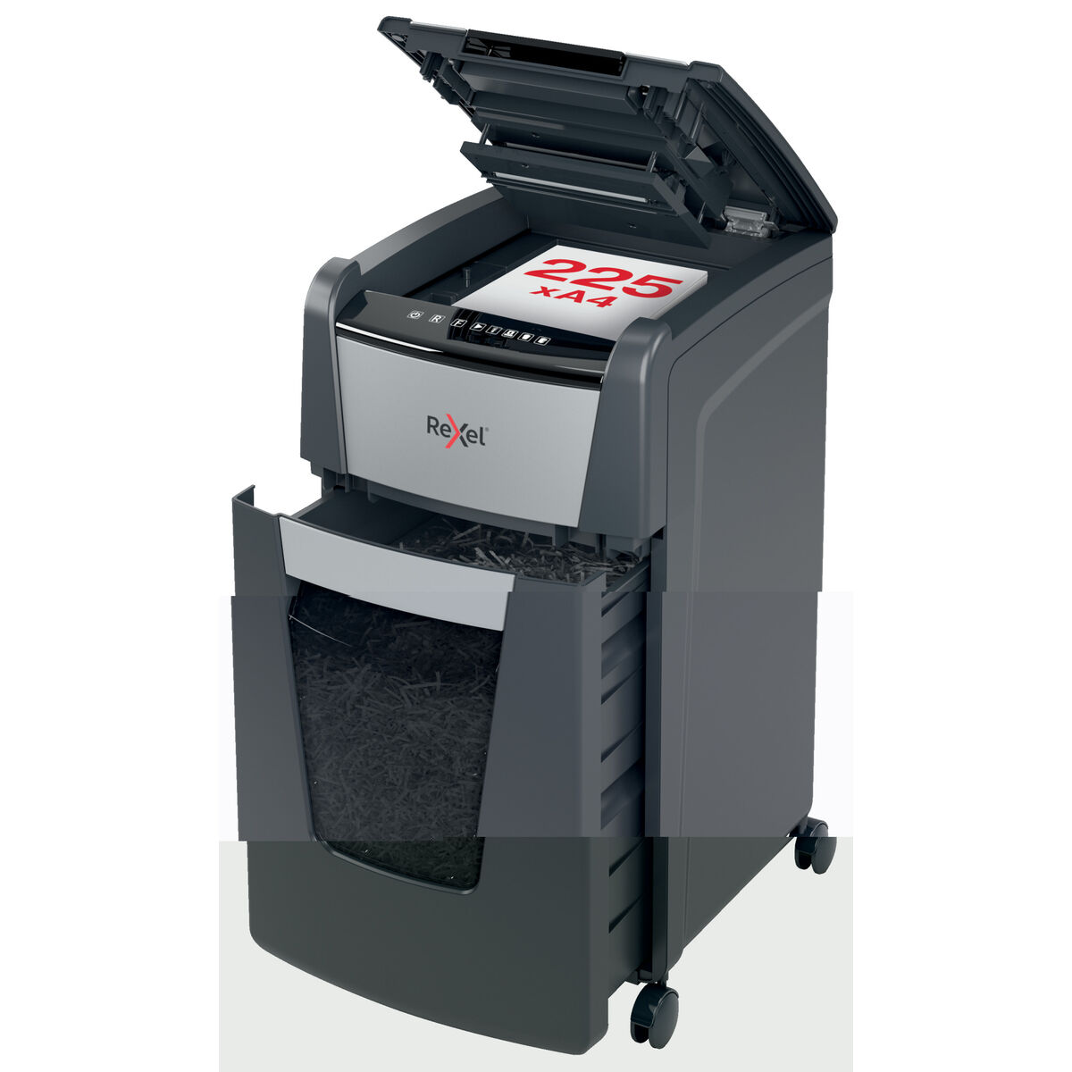 Papierversnipperaar Microsnippers Rexel AutoFeed+ 225M 60 L - Afbeelding 2